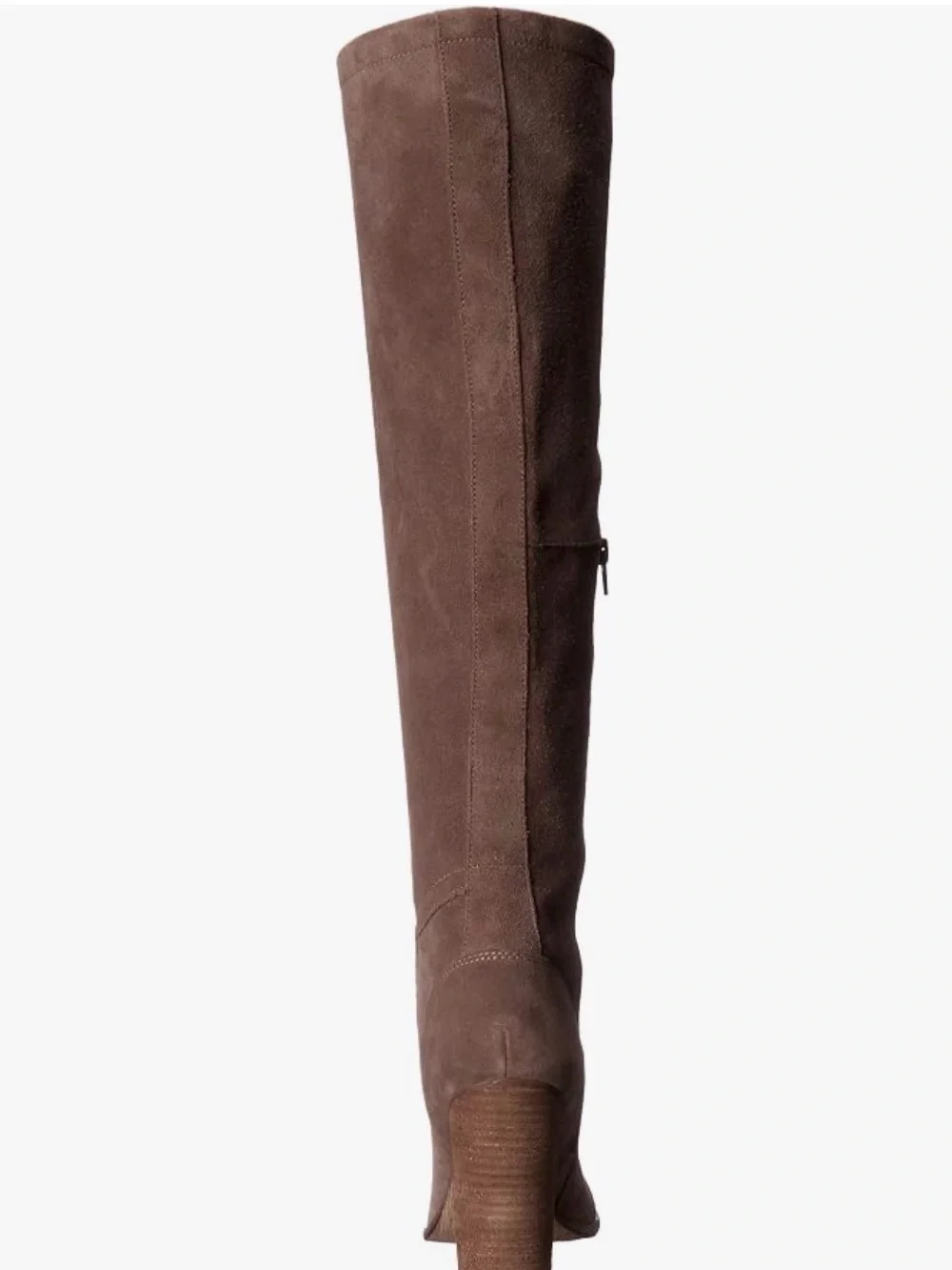 Carlos by Carlos Santana Brown Over-the-Knee Lace-Up Block Heel Boots